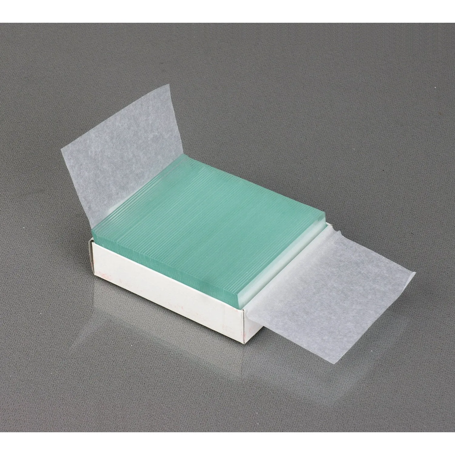 AmScope 72 Pre-Cleaned Blank Plate Microscope Slides and 12 Single Depression Concave Slides   100 Coverslips