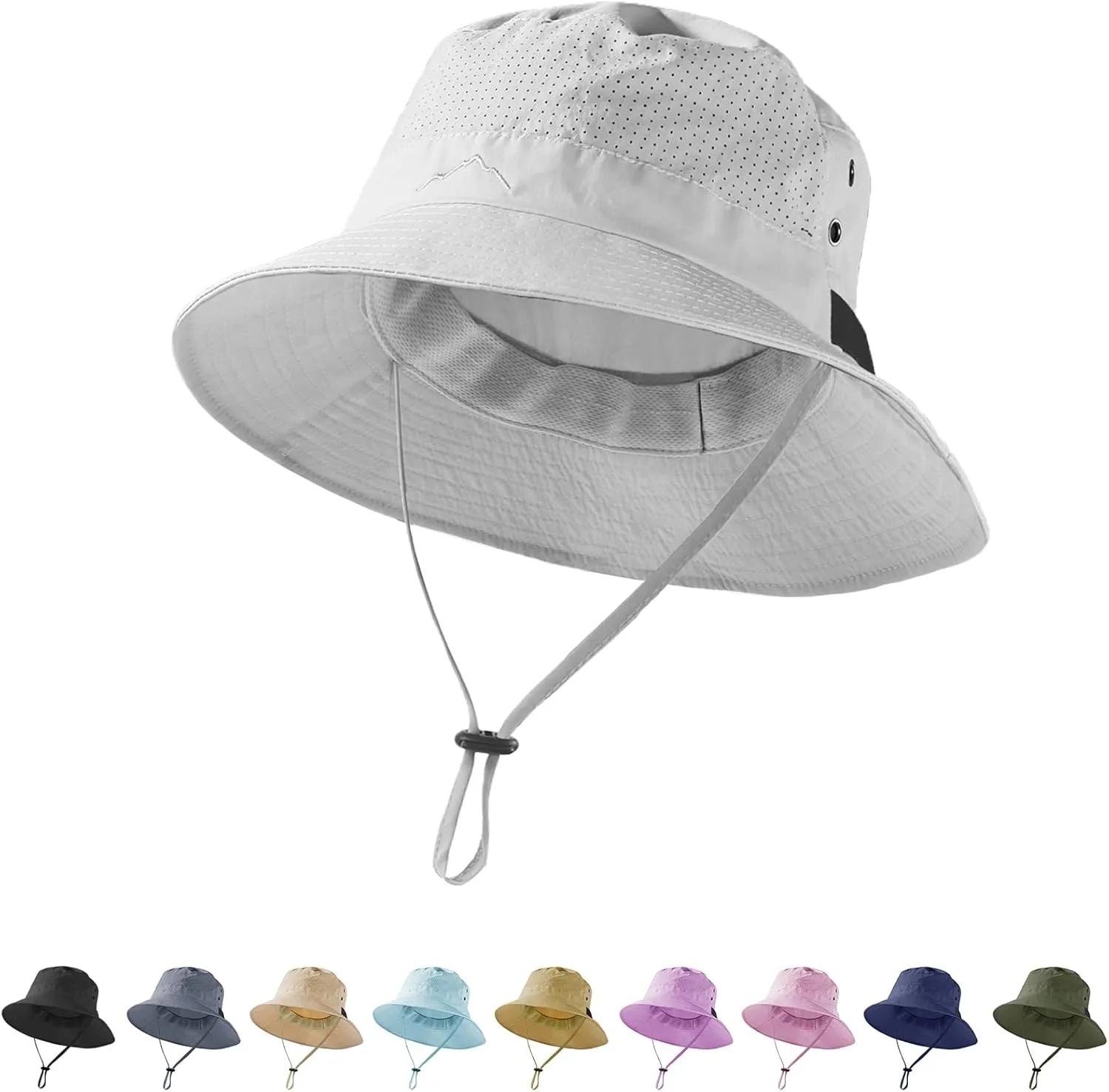 Cooling Sun Bucket Hat for Men Women Fishing Beach Safari Hats for Golf Hiking Hunting Outdoor UPF 50 