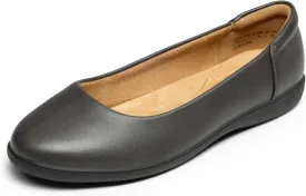 DREAM PAIRS Womens Comfortable Ballet Dressy Work Flats, Round Toe Slip on Office Shoes