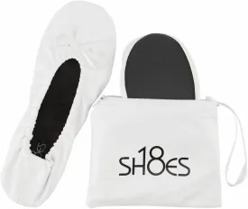 Shoes 18 Women's Foldable Portable Travel Ballet Flat Shoes w/Matching Carrying Case