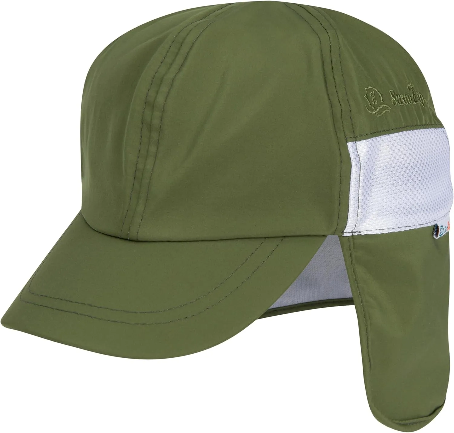 SwimZip Sun Hat with Neck Flap | UPF 50  Protection for Baby, Toddler, and Kids