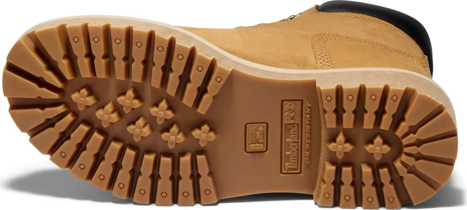 Timberland PRO Men's Direct Attach 6 Inch Steel Safety Toe Insulated Waterproof Work Boot