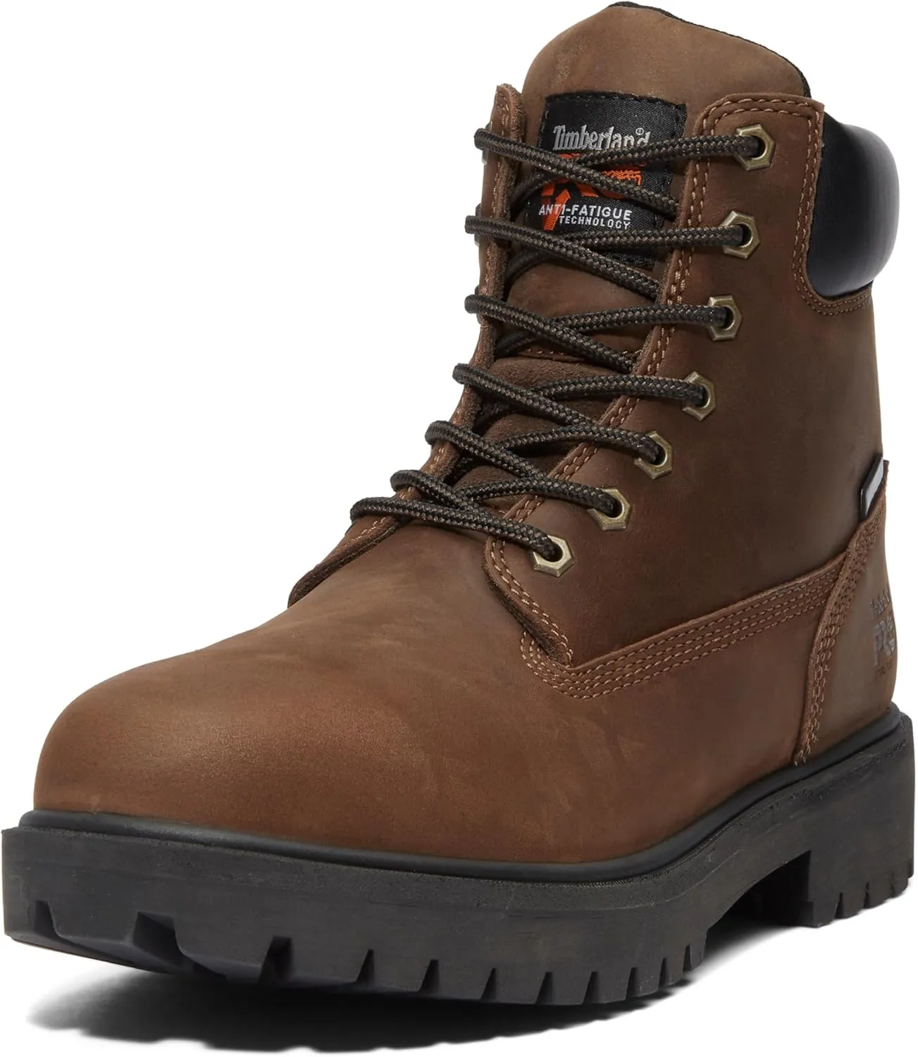 Timberland PRO Men's Direct Attach 6 Inch Steel Safety Toe Insulated Waterproof Work Boot