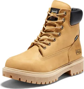 Timberland PRO Men's Direct Attach 6 Inch Steel Safety Toe Insulated Waterproof Work Boot