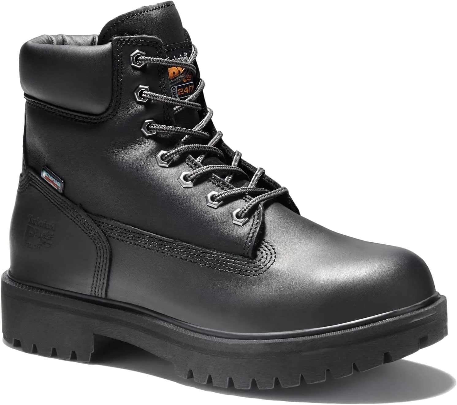 Timberland PRO Men's Direct Attach 6 Inch Steel Safety Toe Insulated Waterproof Work Boot
